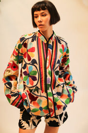 ARTISANS SUANZI JACKET LILAH - sustainably made MOMO NEW YORK sustainable clothing, Jacket slow fashion