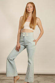 DENIM PANTS BERENICE - sustainably made MOMO NEW YORK sustainable clothing, pants slow fashion