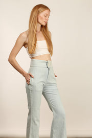 DENIM PANTS NATOUK - sustainably made MOMO NEW YORK sustainable clothing, slow fashion