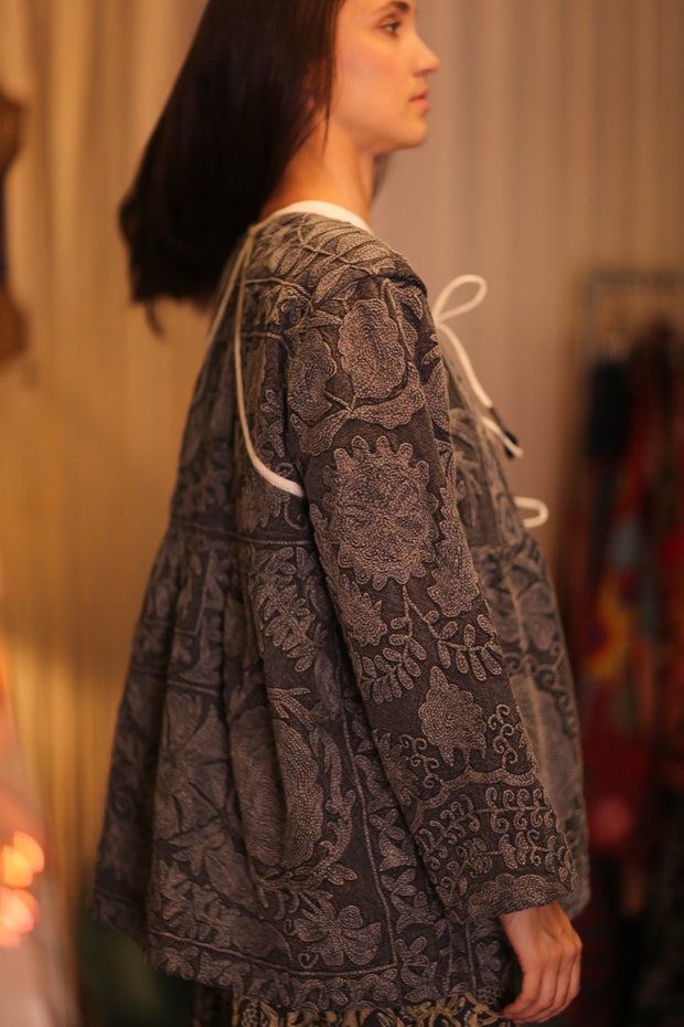 DOLLY SUZANI JACKET LENUSCHKA - sustainably made MOMO NEW YORK sustainable clothing, coatandjacket slow fashion