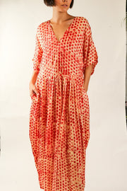 KAFTAN DRESS CURU - sustainably made MOMO NEW YORK sustainable clothing, dress slow fashion