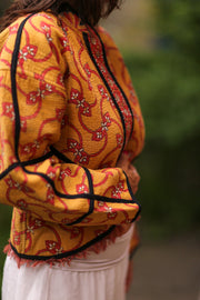 KANTHA JACKET JILL - sustainably made MOMO NEW YORK sustainable clothing, new slow fashion