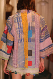 KANTHA KIMONO KINA VALERIA - sustainably made MOMO NEW YORK sustainable clothing, bestseller slow fashion