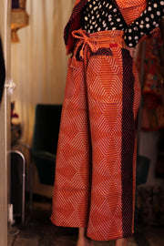 LENA KANTHA TROUSERS CARROT - sustainably made MOMO NEW YORK sustainable clothing, embroidered slow fashion
