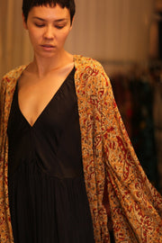 PINA SILK WING KIMONO ANNYTA - sustainably made MOMO NEW YORK sustainable clothing, handmade slow fashion