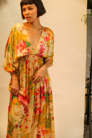 SILK DRESS BOZENA - sustainably made MOMO NEW YORK sustainable clothing, dress slow fashion