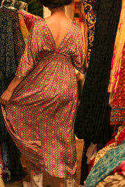 SILK DRESS BOZENA - sustainably made MOMO NEW YORK sustainable clothing, dress slow fashion