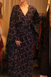 SILK PINA WING KIMONO TOWY - sustainably made MOMO NEW YORK sustainable clothing, handmade slow fashion