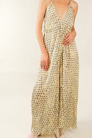 SILK SUMMER DRESS HANNAH - sustainably made MOMO NEW YORK sustainable clothing, dress slow fashion