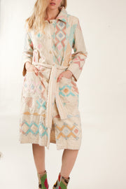 SUZANI COAT OMAIRA - sustainably made MOMO NEW YORK sustainable clothing, Coat slow fashion