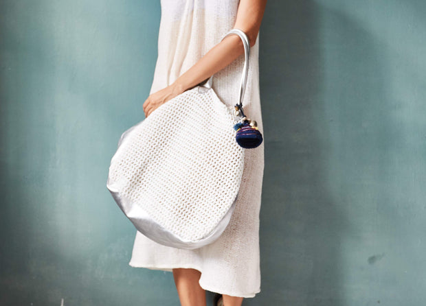 ACE BAG HAND CROCHET - sustainably made MOMO NEW YORK sustainable clothing, free people slow fashion