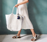 ACE BAG HAND CROCHET - sustainably made MOMO NEW YORK sustainable clothing, free people slow fashion