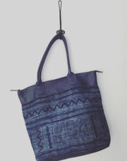 BAG MOD INDIGO - sustainably made MOMO NEW YORK sustainable clothing, sale slow fashion