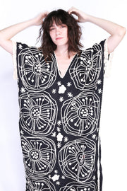 DREAM CITY KAFTAN CAROLINE - sustainably made MOMO NEW YORK sustainable clothing, kaftan slow fashion