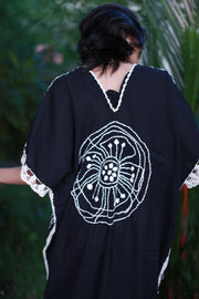 DREAM CITY KAFTAN CAROLINE - sustainably made MOMO NEW YORK sustainable clothing, kaftan slow fashion