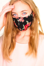 FACE MASK AUSTIN (BLACK) - sustainably made MOMO NEW YORK sustainable clothing, offerfm slow fashion