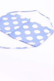 FACE MASK MODAL SILK POLKA DOT FAH - sustainably made MOMO NEW YORK sustainable clothing, offerfm slow fashion