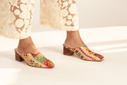 HEELED MULES TRIVIA - sustainably made MOMO NEW YORK sustainable clothing, mules slow fashion