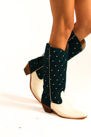 HIGH WESTERN BOOTS BEATRICE - sustainably made MOMO NEW YORK sustainable clothing, boots slow fashion