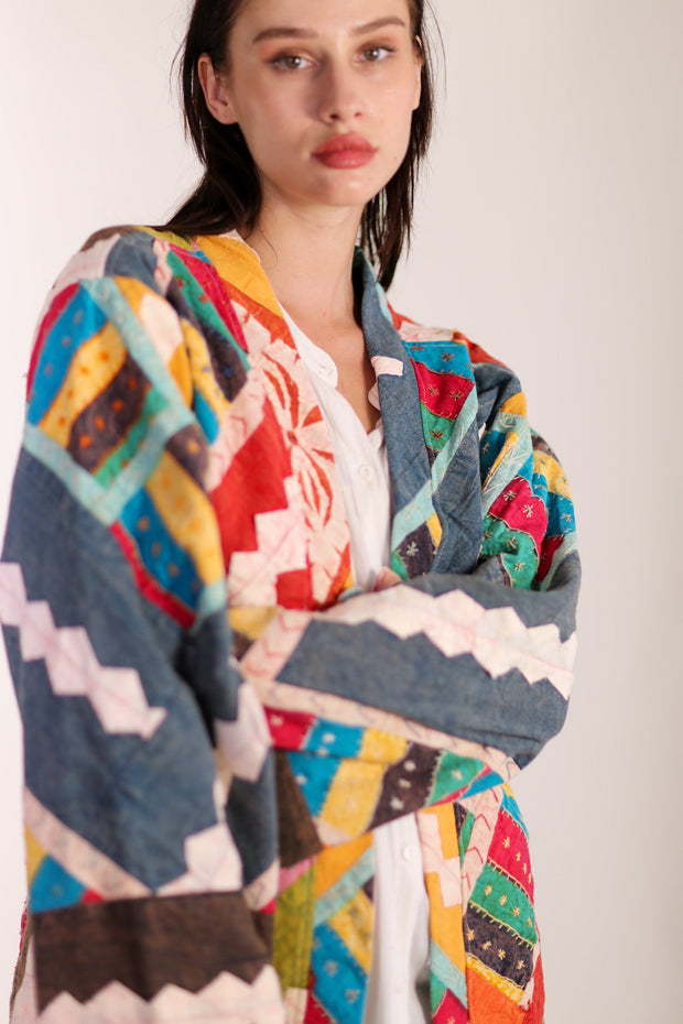 KIMONO JACKET JOHANNA - sustainably made MOMO NEW YORK sustainable clothing, Jacket slow fashion