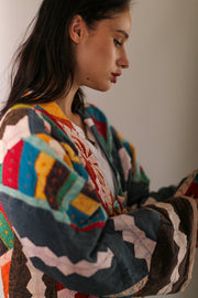 KIMONO JACKET JOHANNA - sustainably made MOMO NEW YORK sustainable clothing, Jacket slow fashion