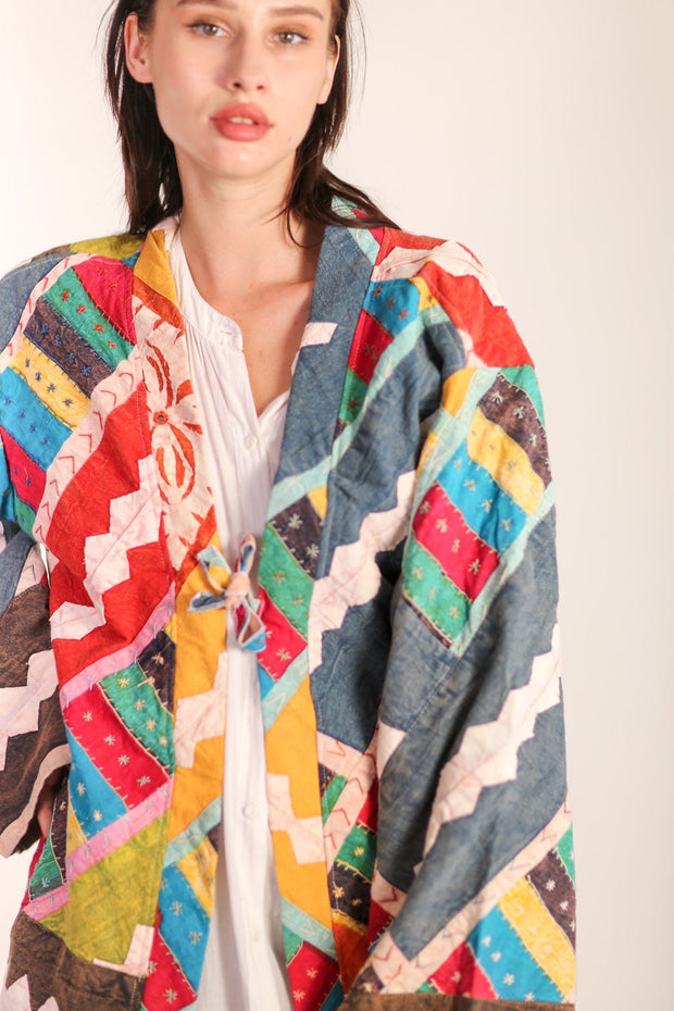 KIMONO JACKET JOHANNA - sustainably made MOMO NEW YORK sustainable clothing, Jacket slow fashion