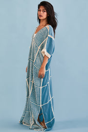 Lupita Kaftan - sustainably made MOMO NEW YORK sustainable clothing, Boho Chic slow fashion