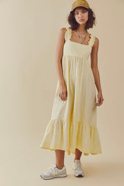 MAXI DRESS ALTO - sustainably made MOMO NEW YORK sustainable clothing, dress slow fashion