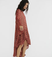 OVERSIZE KAFTAN DRESS OLIVIA - sustainably made MOMO NEW YORK sustainable clothing, kaftan slow fashion