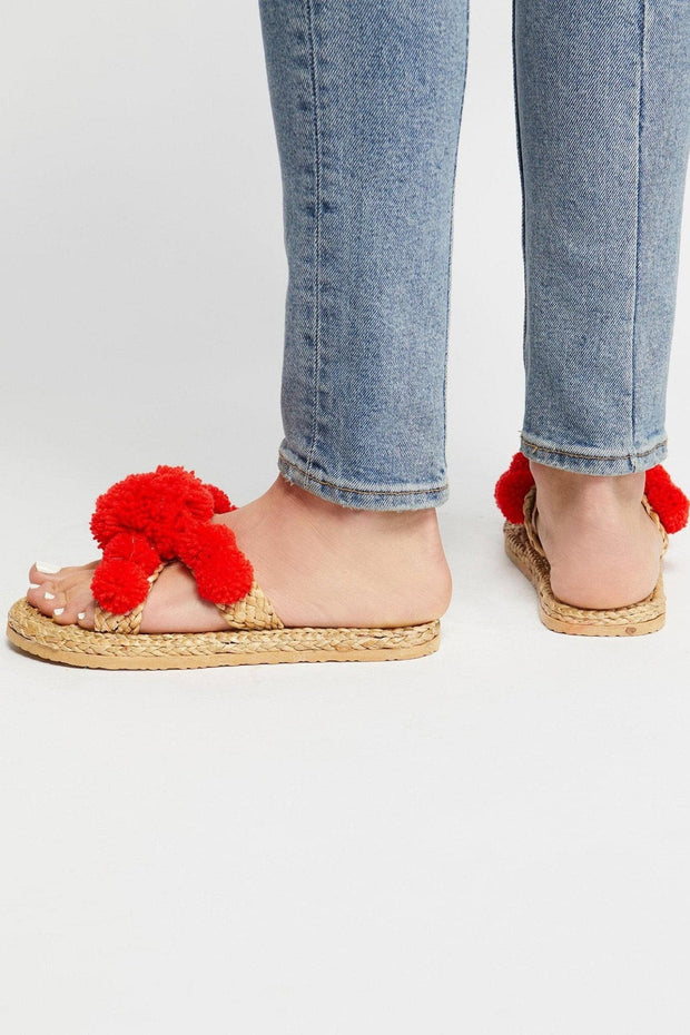 Pom Pom Aruba Perfect Summer Sandal - sustainably made MOMO NEW YORK sustainable clothing, preorder slow fashion