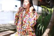 SILK EMBROIDERED JACKET FRIDA - sustainably made MOMO NEW YORK sustainable clothing, offer slow fashion