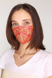 SILK FACE MASK KARU - sustainably made MOMO NEW YORK sustainable clothing, slow fashion