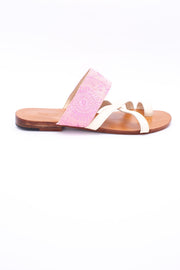 STRAP LEATHER SANDALS CLAUDIA - sustainably made MOMO NEW YORK sustainable clothing, mules slow fashion