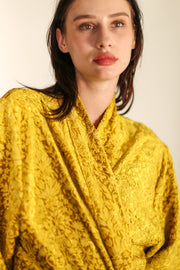 VELVET KIMONO ÖNDRA - sustainably made MOMO NEW YORK sustainable clothing, slow fashion