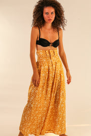 WIDE LEG SILK PANTS PENNY - sustainably made MOMO NEW YORK sustainable clothing, pants slow fashion